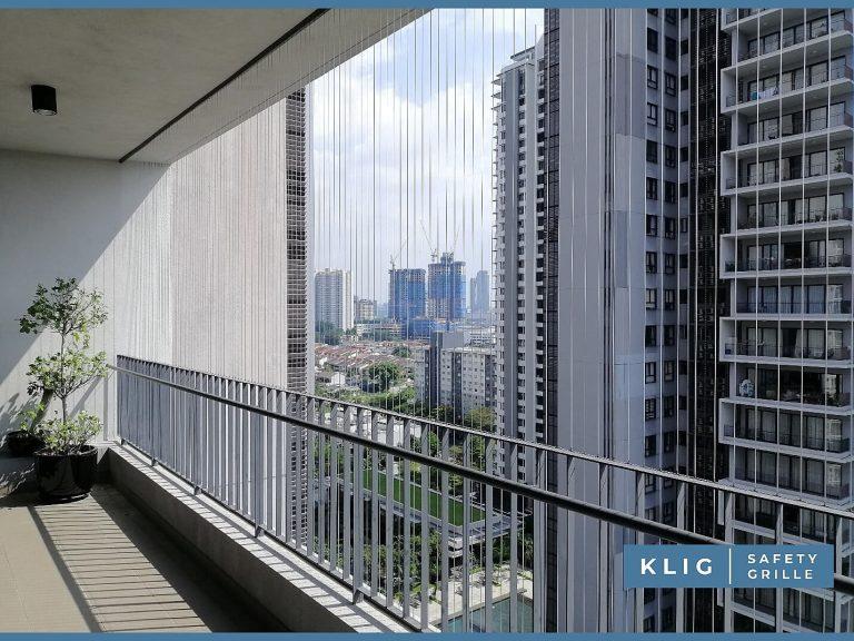 Invisible Grille for Balcony