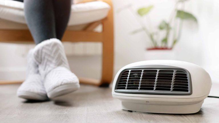 Electric heater in home room