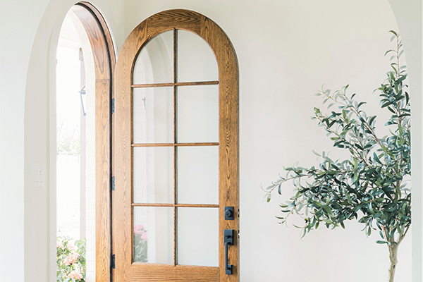 Custom Arched Door