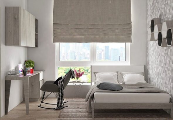 These Beds Look Stunning Under Shuttered Windows
