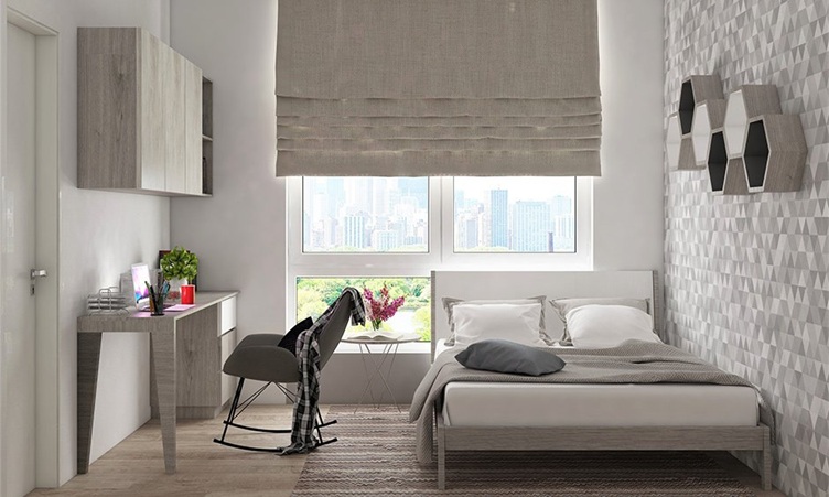 These Beds Look Stunning Under Shuttered Windows